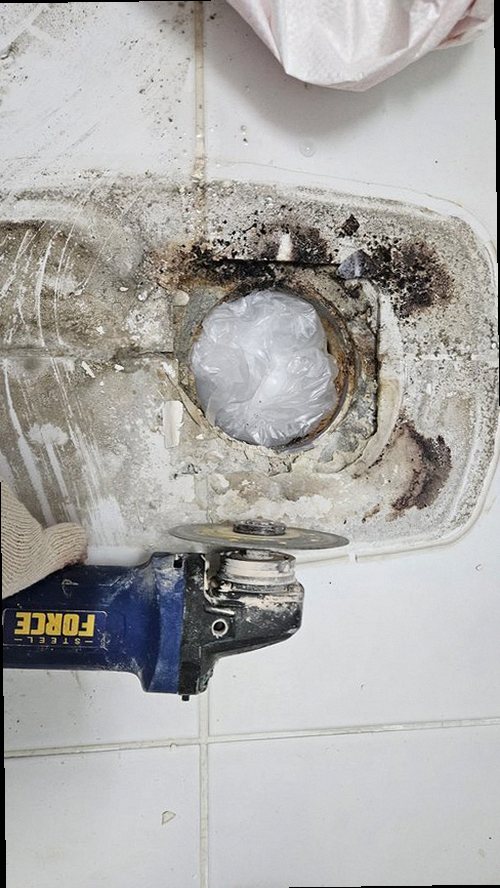 단원구 누수탐지 고잔동 상가 2층 화장실 시공 후기 사진