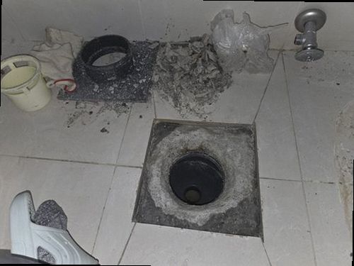 옹진군 누수탐지 백령면 펜션 2층 객실 욕실 시공 후기 사진
