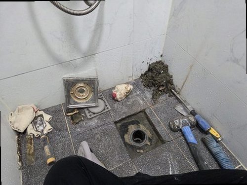 오산 누수탐지 갈곶동 상가주택 지하 주차장 기둥 옆 시공 후기 사진