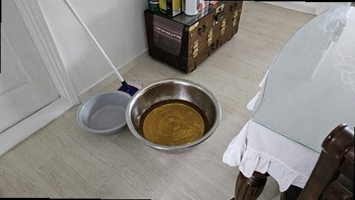 상록구 누수탐지 일동 아파트 5층 거실 바닥 시공 후기 사진