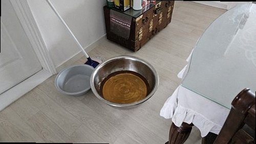 만세구 누수탐지 한들동 아파트 6층 거실 바닥 시공 후기 사진