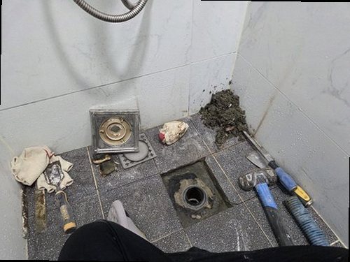 효행구 누수탐지 새롬동 빌라 4층 욕실 욕조 아래 시공 후기 사진