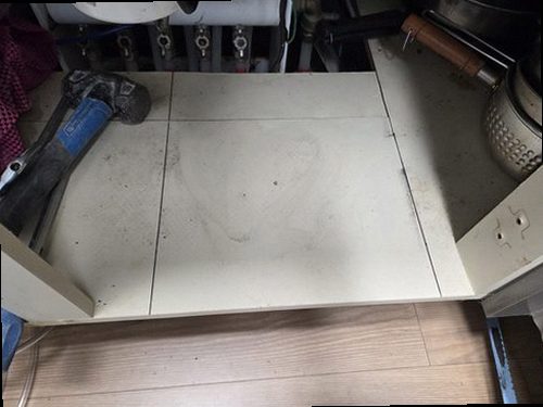 일산서구 누수탐지 대화동 상가 2층 계산대 위 천장 시공 후기 사진