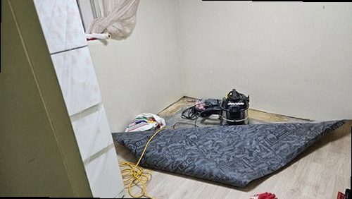 노원구 누수탐지 공릉동 오피스텔 8층 욕실 앞 바닥 시공 후기 사진