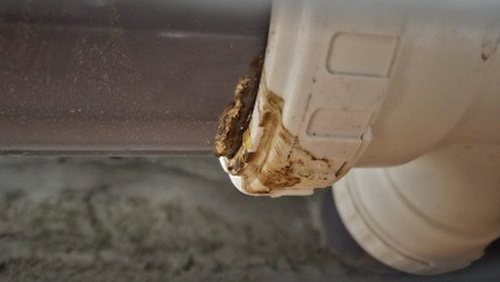 누수탐지 배관 점검 장비를 이용해 바닥과 벽체를 측정하는 현장 장면