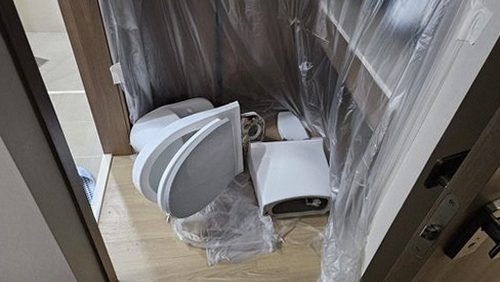 수지구 누수탐지 죽전동 빌라 2층 화장실 시공 후기 사진