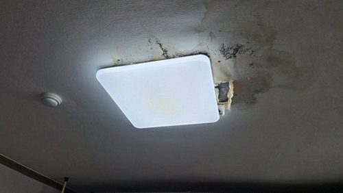 수지구 누수탐지 성복동 상가건물 2층 천장 시공 후기 사진