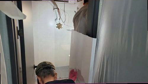강북구 누수탐지 배관 압력 측정과 누수 위치를 대조하는 점검 과정