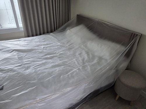 노원구 누수탐지 창동 아파트 5층 안방 벽 시공 후기 사진