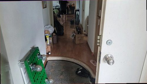 마포구 누수탐지 거실 천장 물자국과 누수 점검 현장
