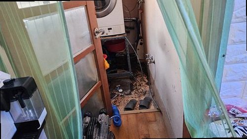 양주 누수탐지 백석읍 아파트 6층 베란다 창가 시공 후기 사진