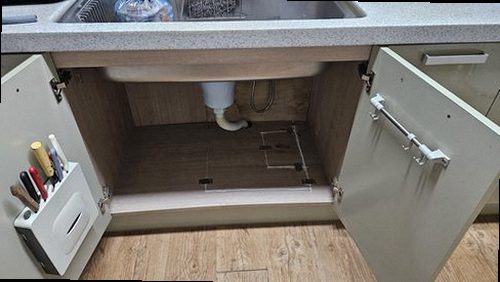 강남구 누수탐지 청담동 빌라 2층 주방 하부장 시공 후기 사진
