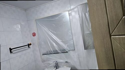 광명 누수탐지 소하동 아파트 10층 작은방 욕실 옆 벽 시공 후기 사진
