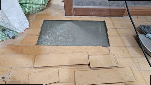 장안구 누수탐지 율전동 빌라 2층 거실 시공 후기 사진
