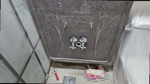 효행구 누수탐지 구산동 다가구주택 2층 복도 벽 시공 후기 사진