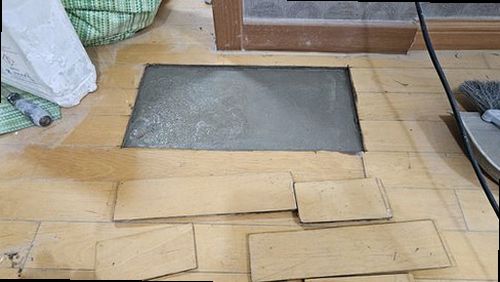 미추홀구 누수탐지 주안동 아파트 9층 거실 시공 후기 사진