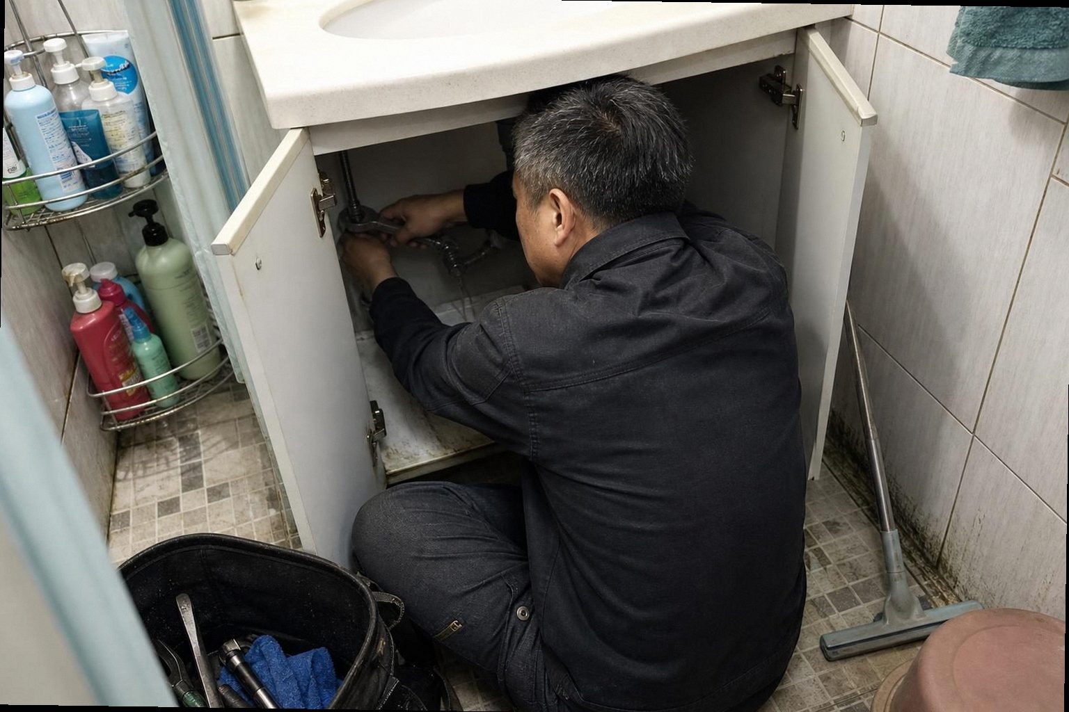 금천구 누수탐지 현장 작업 금천구 누수탐지 현장 작업