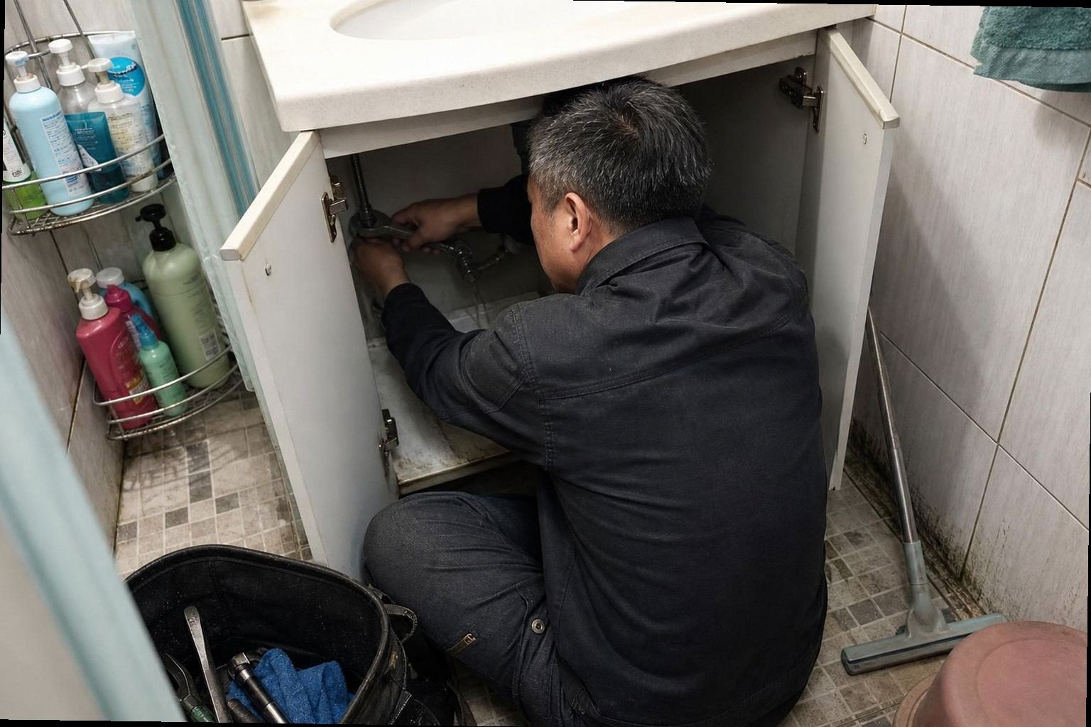 도봉구 누수탐지 현장 작업