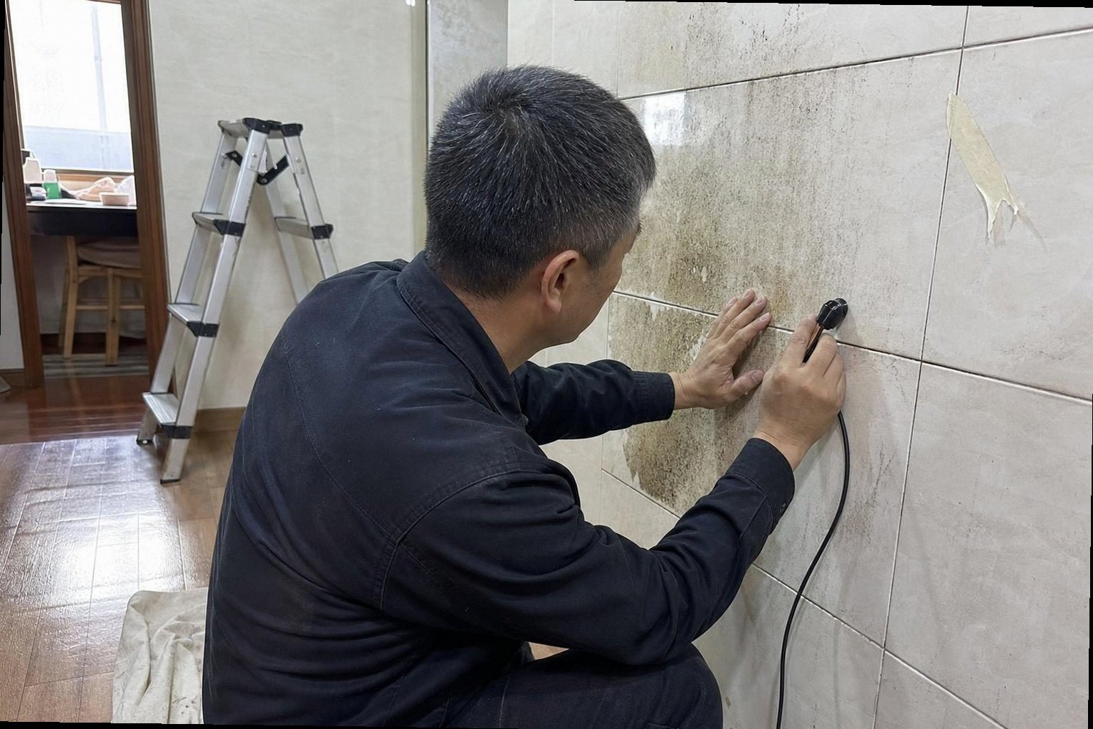 용산구 누수탐지 현장 작업
