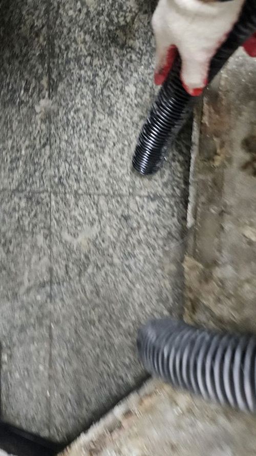 누수탐지 측정 결과를 사진과 함께 정리한 작업 기록