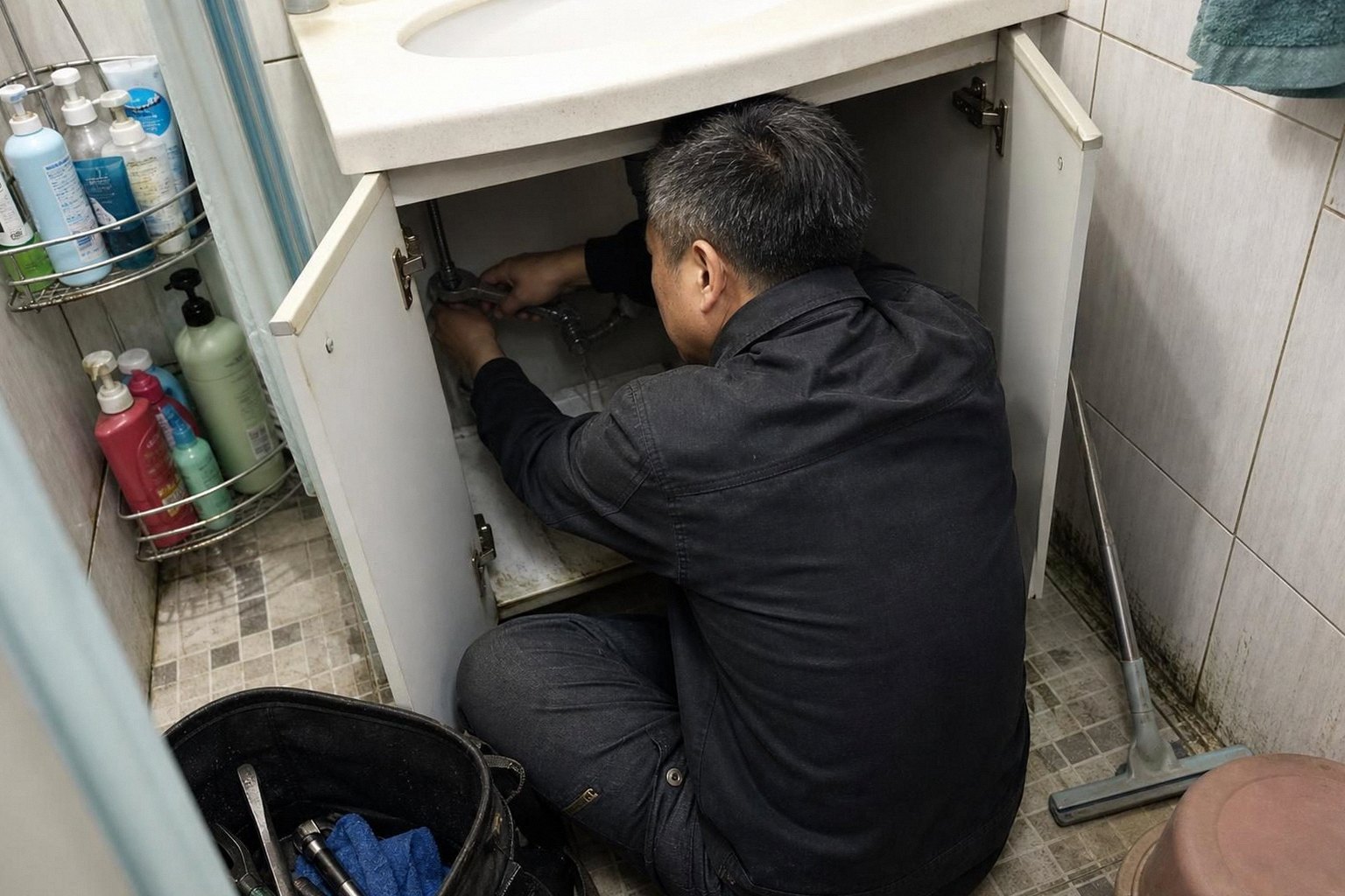 강서구 누수탐지 현장 작업