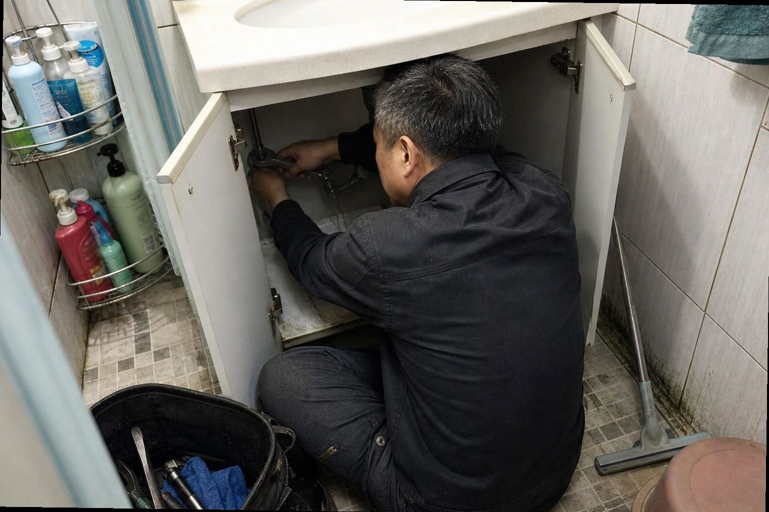 연천 누수탐지 현장 작업