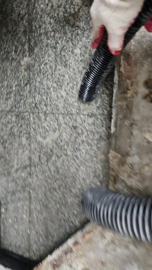 누수탐지 점검 전 사진과 기록을 정리한 자료