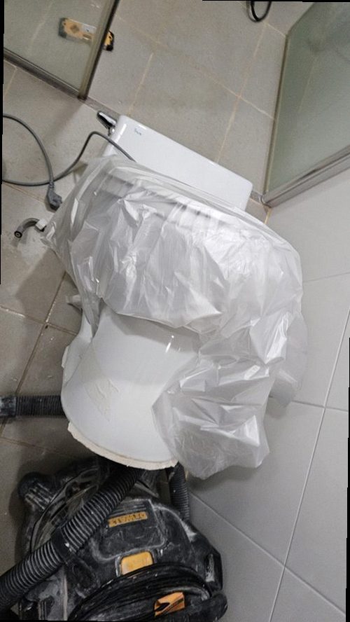 일산서구 누수탐지 덕이동 아파트 3층 욕실 바닥 시공 후기 사진