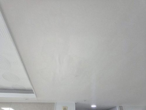 누수탐지 보수 후 안정된 천장 마감 상태