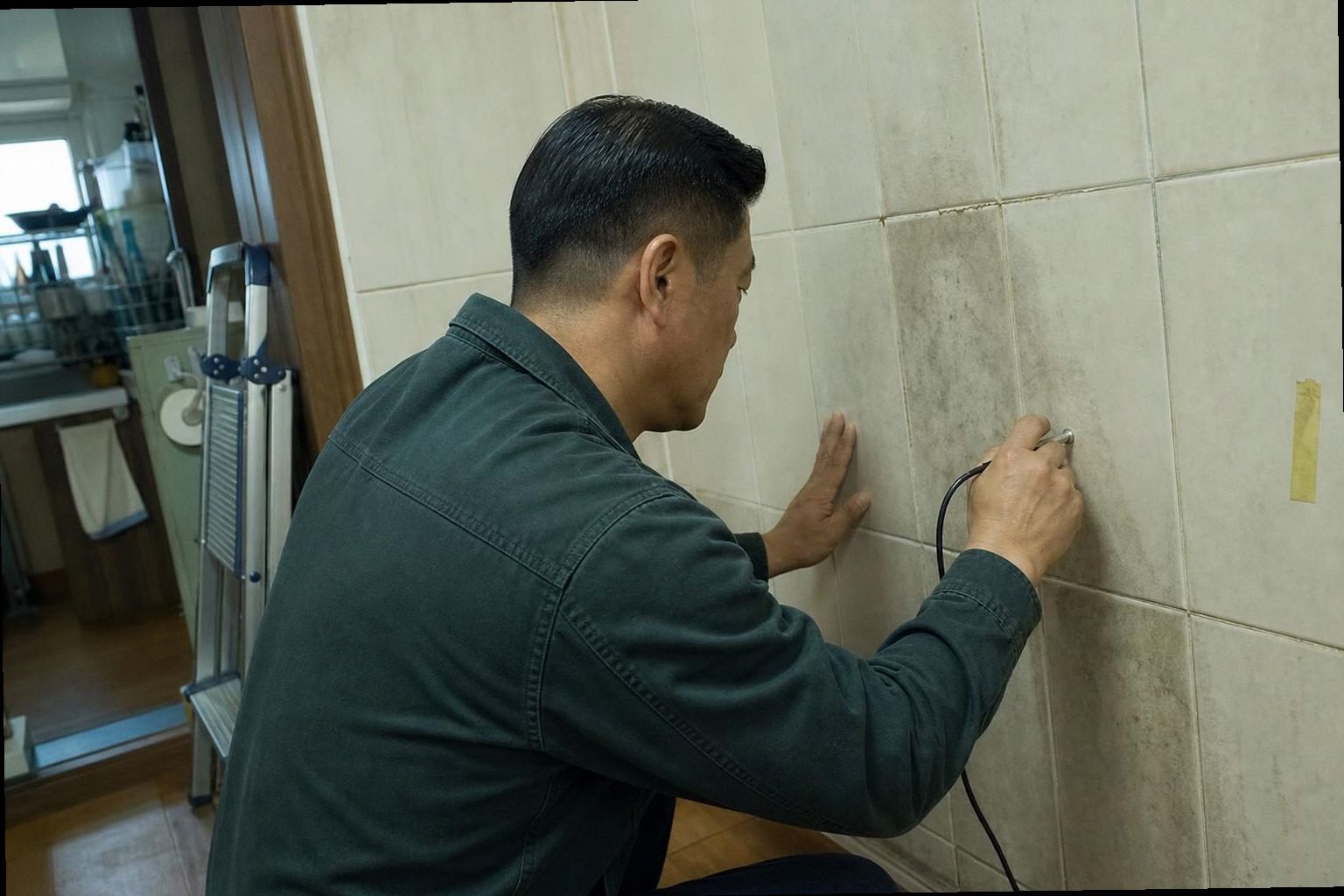 옹진군 누수탐지 현장 작업