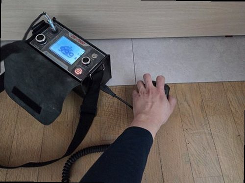 누수탐지 천장 물자국과 벽면 습기를 확인하는 현장 모습