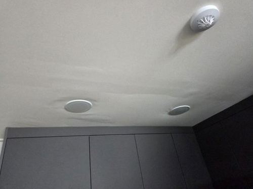 일산서구 누수탐지 가좌동 아파트 3층 거실 벽면 시공 후기 사진