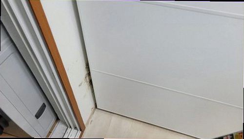 남동구 누수탐지 침실 벽면과 바닥의 습기 흔적을 확인하는 현장 점검 모습