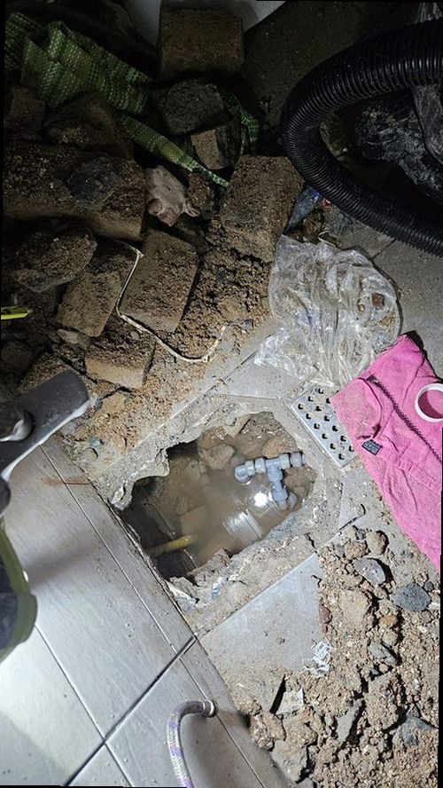 옹진군 누수탐지 영흥면 연립주택 1층 세탁실 시공 후기 사진
