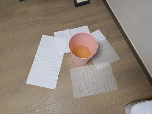 누수탐지 점검 결과를 바탕으로 보수 범위를 확인하는 현장 장면