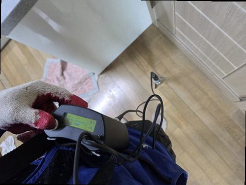 옹진군 누수탐지 연평면 연평리 빌라 2층 거실 바닥 시공 후기 사진