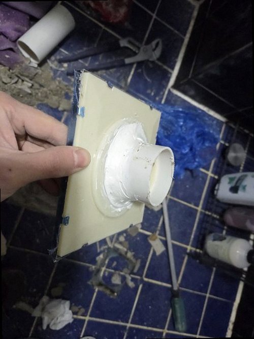 권선구 누수탐지 서둔동 상가 2층 화장실 아래 천장 시공 후기 사진