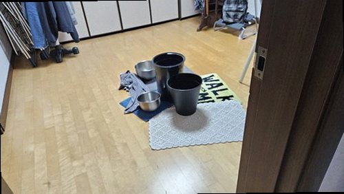 팔달구 누수탐지 지동 아파트 9층 거실 벽면 시공 후기 사진