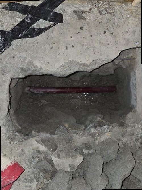 연천 누수탐지 왕징면 단독주택 1층 외벽 수도관 시공 후기 사진