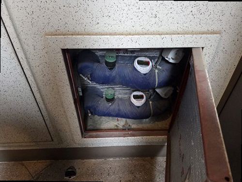오산 누수탐지 대원동 오피스텔 9층 창가 벽면 시공 후기 사진