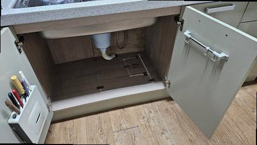 평택 누수탐지 세교동 아파트 7층 주방 싱크대 하부 시공 후기 사진
