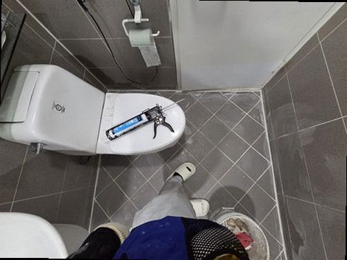 성동구 누수탐지 응봉동 아파트 6층 욕실 아래 벽면 시공 후기 사진