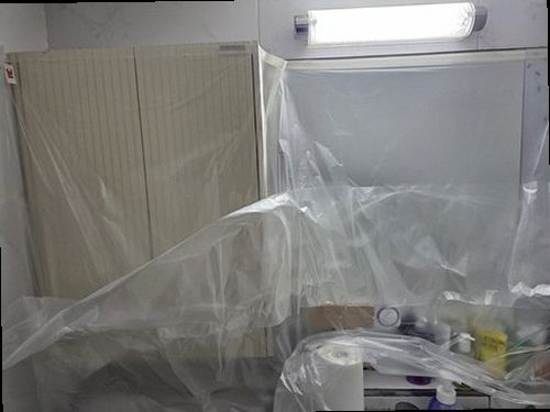 양천구 누수탐지 목동 상가 3층 화장실 바닥 시공 후기 사진