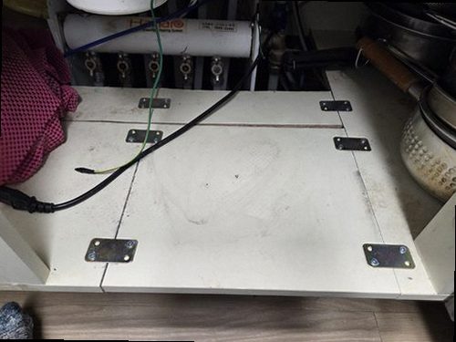군포동 단독주택 지하 계단 벽면 시공 후기 사진