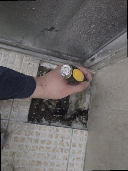 양평 누수탐지 양서면 아파트 10층 욕실 욕조 아래 시공 후기 사진