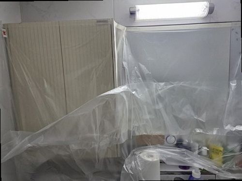 여주 누수탐지 강천면 이호리 주택 1층 욕실 앞 시공 후기 사진