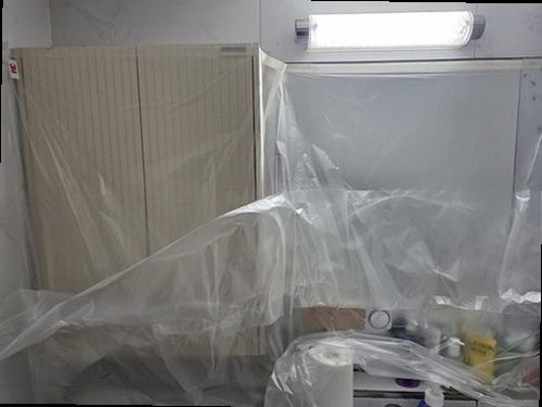 파주 누수탐지 야당동 빌라 5층 욕실 바닥 시공 후기 사진