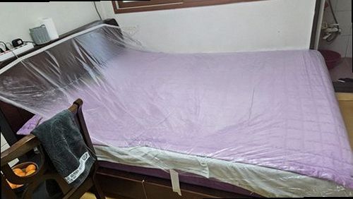 수정구 누수탐지 양지동 빌라 1층 안방 벽면 시공 후기 사진