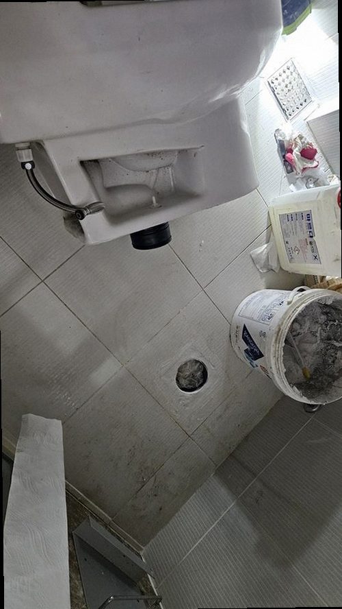영통구 누수탐지 망포동 빌라 3층 욕실 바닥 시공 후기 사진