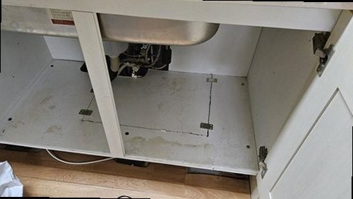 서대문구 누수탐지 신촌동 상가 2층 천장 조명 주변 시공 후기 사진